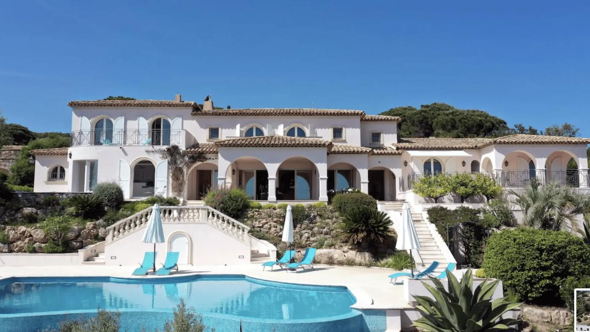 Prestigieuse Villa Vue 180° Sur Le Golfe St Tropez - Villa Mackenzie Sainte-Maxime